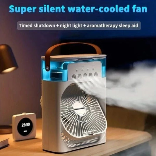 Portable Air Conditioner Fan Household Hydrocooling Water mist Cooler