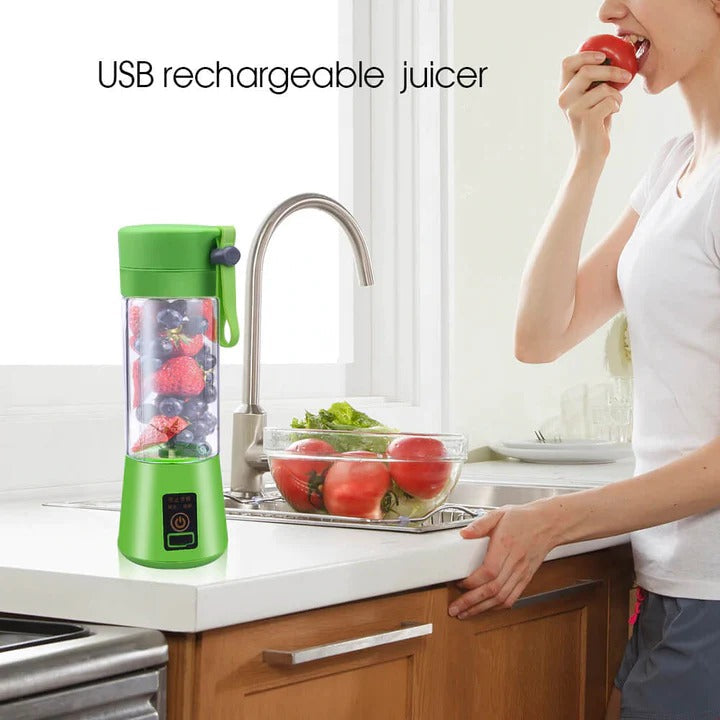 Mini Portable USB Electric Blender and Fruit Juicer